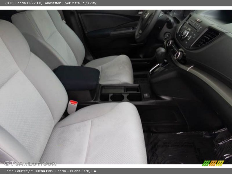 Alabaster Silver Metallic / Gray 2016 Honda CR-V LX