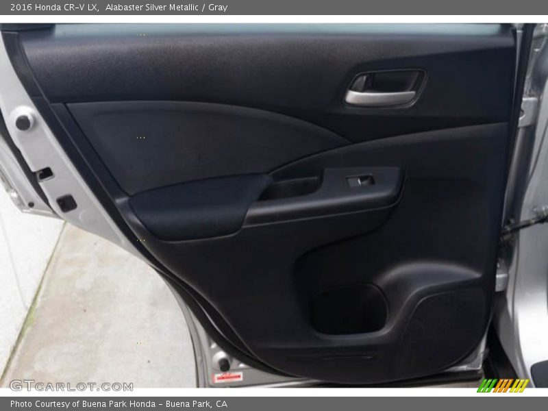 Alabaster Silver Metallic / Gray 2016 Honda CR-V LX