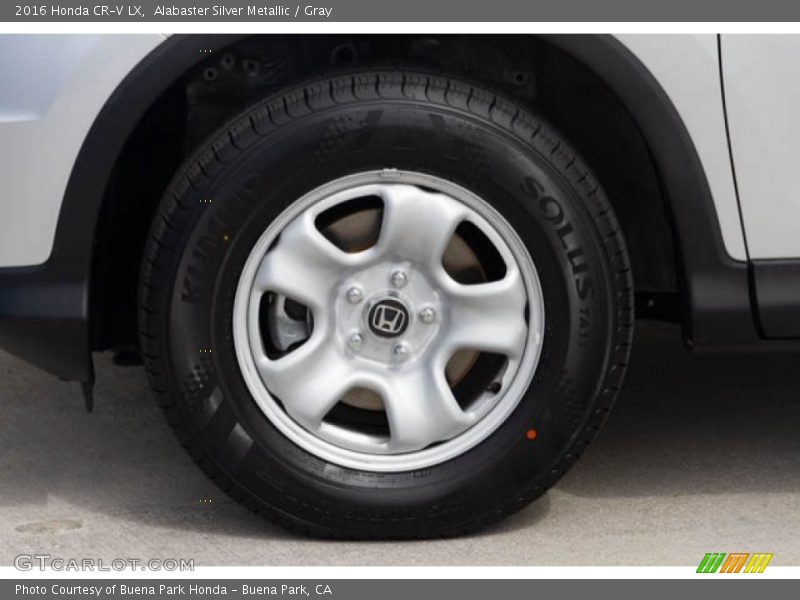 Alabaster Silver Metallic / Gray 2016 Honda CR-V LX