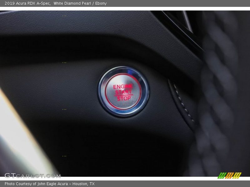 White Diamond Pearl / Ebony 2019 Acura RDX A-Spec