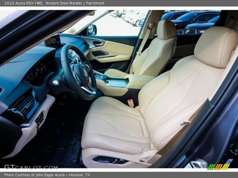 Modern Steel Metallic / Parchment 2019 Acura RDX FWD