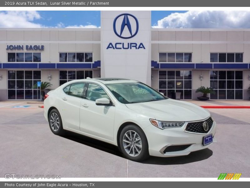 Lunar Silver Metallic / Parchment 2019 Acura TLX Sedan