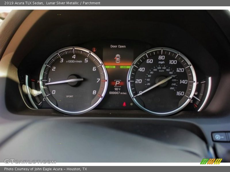 Lunar Silver Metallic / Parchment 2019 Acura TLX Sedan