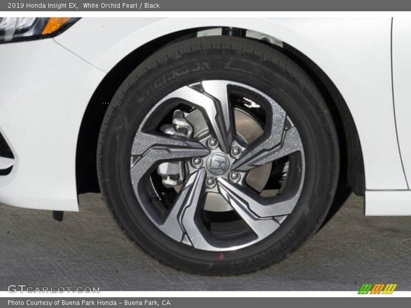 White Orchid Pearl / Black 2019 Honda Insight EX