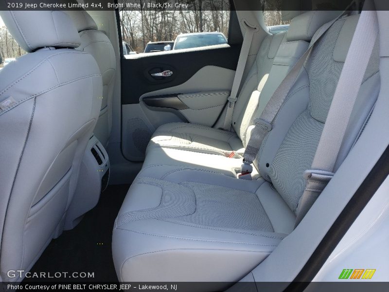 Bright White / Black/Ski Grey 2019 Jeep Cherokee Limited 4x4