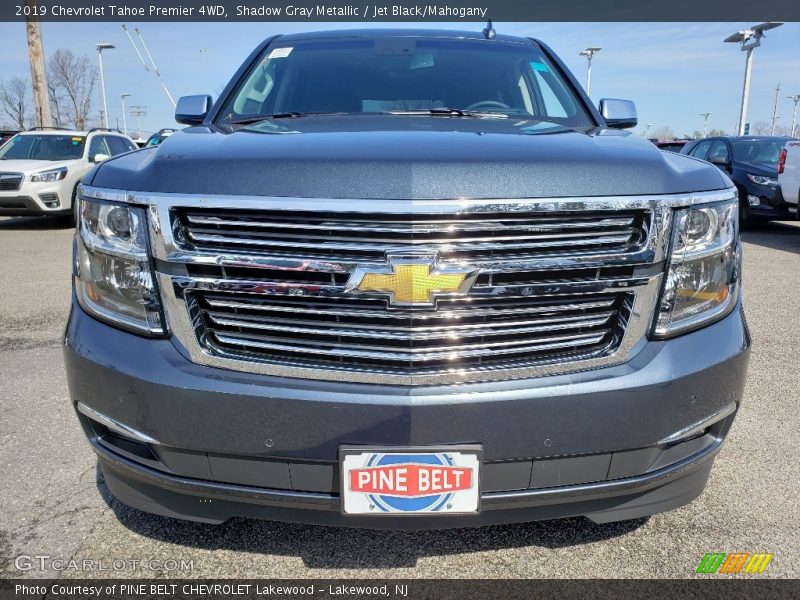 Shadow Gray Metallic / Jet Black/Mahogany 2019 Chevrolet Tahoe Premier 4WD