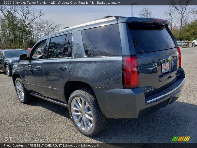 Shadow Gray Metallic / Jet Black/Mahogany 2019 Chevrolet Tahoe Premier 4WD