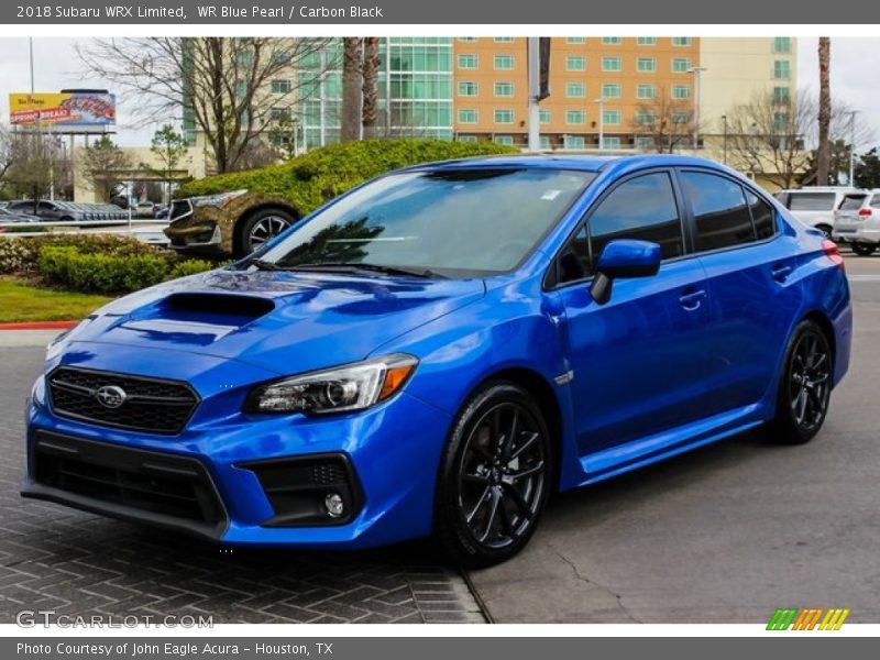 Front 3/4 View of 2018 WRX Limited