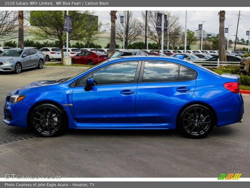  2018 WRX Limited WR Blue Pearl