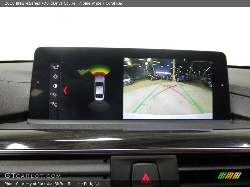 Alpine White / Coral Red 2018 BMW 4 Series 430i xDrive Coupe
