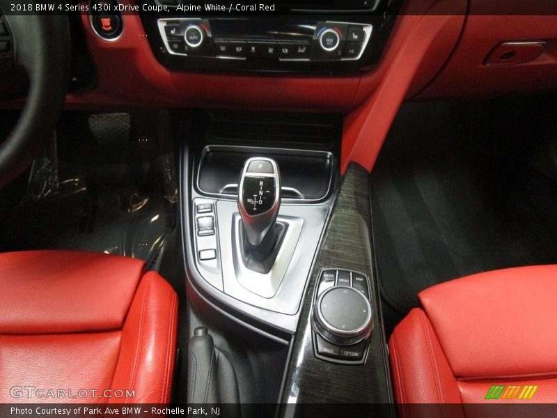Alpine White / Coral Red 2018 BMW 4 Series 430i xDrive Coupe