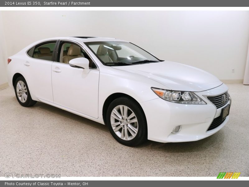 Starfire Pearl / Parchment 2014 Lexus ES 350