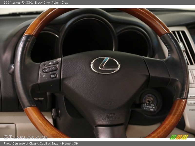 Black Onyx / Light Gray 2004 Lexus RX 330