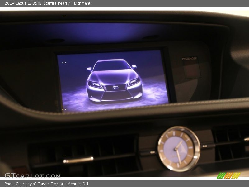 Starfire Pearl / Parchment 2014 Lexus ES 350