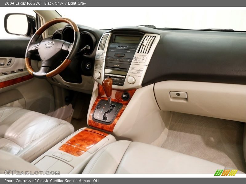 Black Onyx / Light Gray 2004 Lexus RX 330