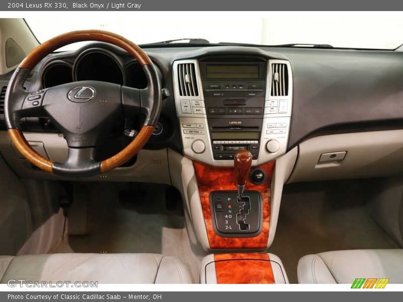 Black Onyx / Light Gray 2004 Lexus RX 330