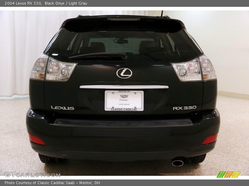 Black Onyx / Light Gray 2004 Lexus RX 330
