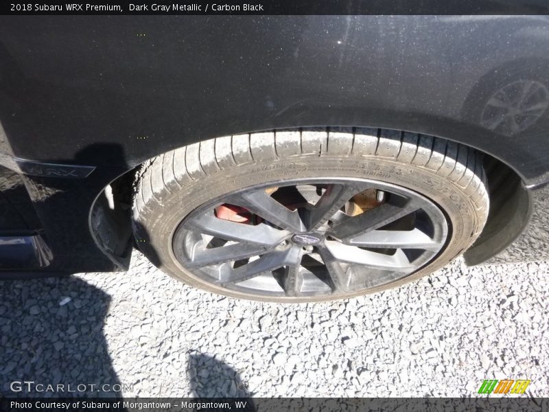 Dark Gray Metallic / Carbon Black 2018 Subaru WRX Premium