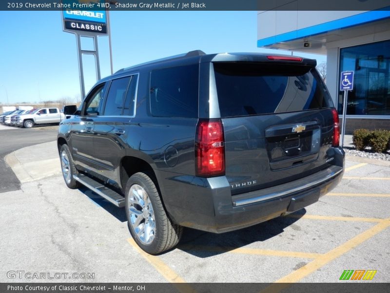 Shadow Gray Metallic / Jet Black 2019 Chevrolet Tahoe Premier 4WD