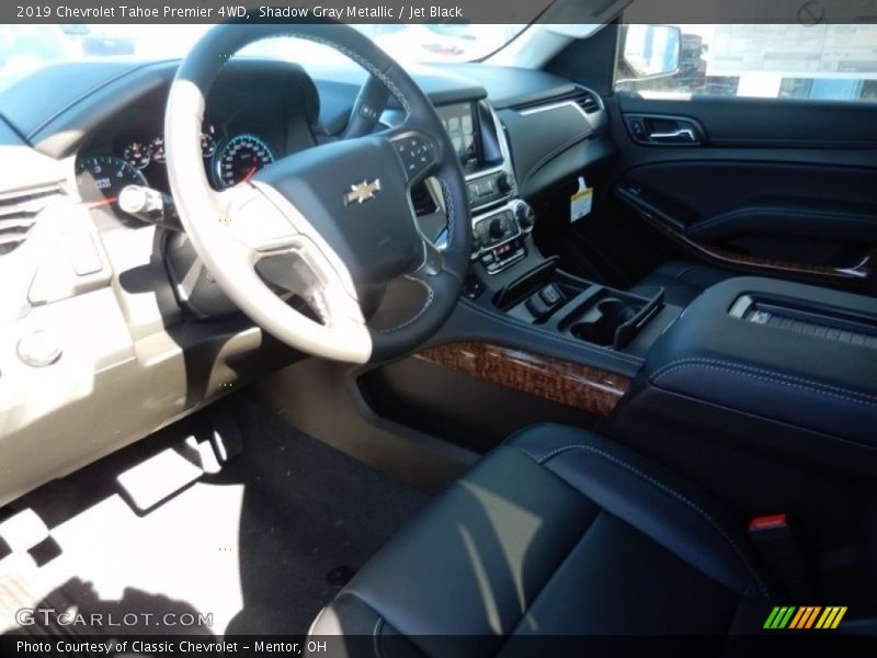 Shadow Gray Metallic / Jet Black 2019 Chevrolet Tahoe Premier 4WD