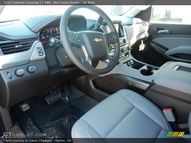 Blue Velvet Metallic / Jet Black 2019 Chevrolet Suburban LT 4WD
