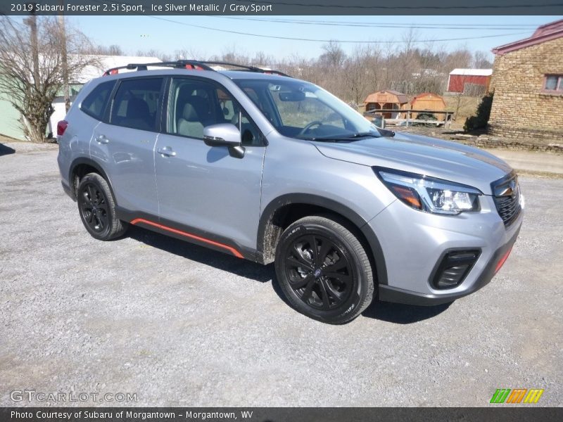 Ice Silver Metallic / Gray Sport 2019 Subaru Forester 2.5i Sport