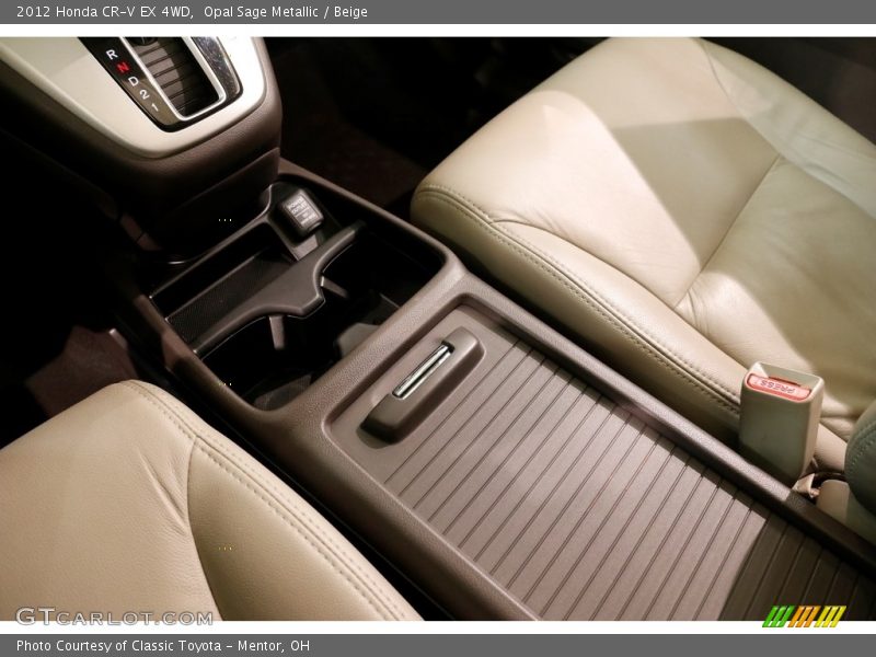 Opal Sage Metallic / Beige 2012 Honda CR-V EX 4WD
