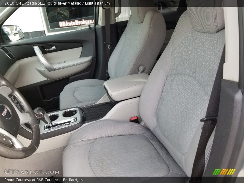 Quicksilver Metallic / Light Titanium 2010 GMC Acadia SLE