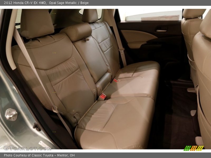 Opal Sage Metallic / Beige 2012 Honda CR-V EX 4WD