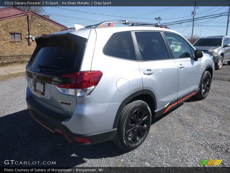 Ice Silver Metallic / Gray Sport 2019 Subaru Forester 2.5i Sport