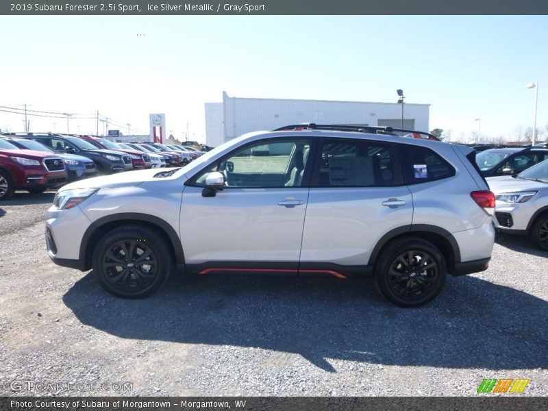 Ice Silver Metallic / Gray Sport 2019 Subaru Forester 2.5i Sport