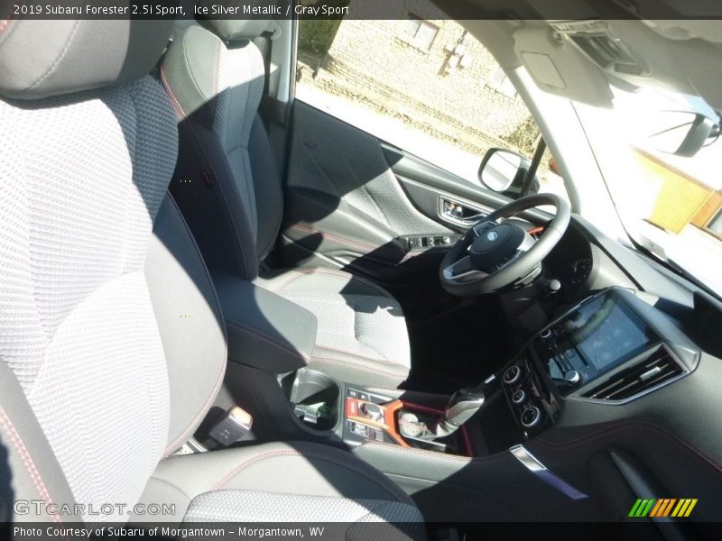 Ice Silver Metallic / Gray Sport 2019 Subaru Forester 2.5i Sport