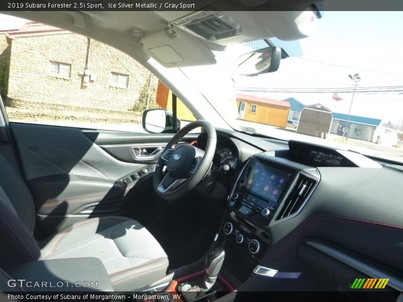Ice Silver Metallic / Gray Sport 2019 Subaru Forester 2.5i Sport