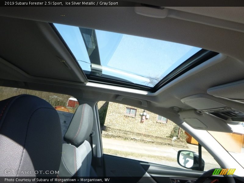 Ice Silver Metallic / Gray Sport 2019 Subaru Forester 2.5i Sport