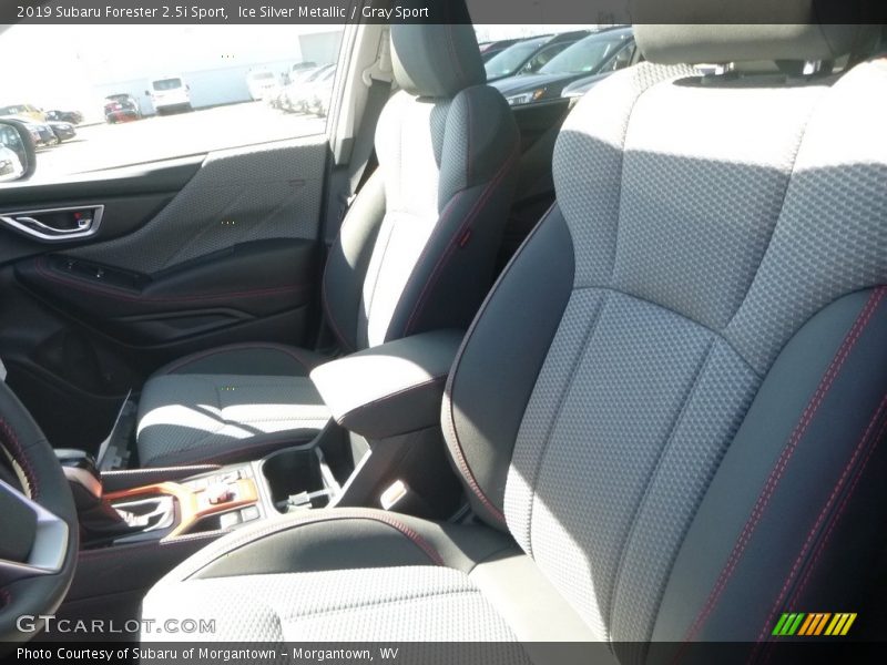 Ice Silver Metallic / Gray Sport 2019 Subaru Forester 2.5i Sport