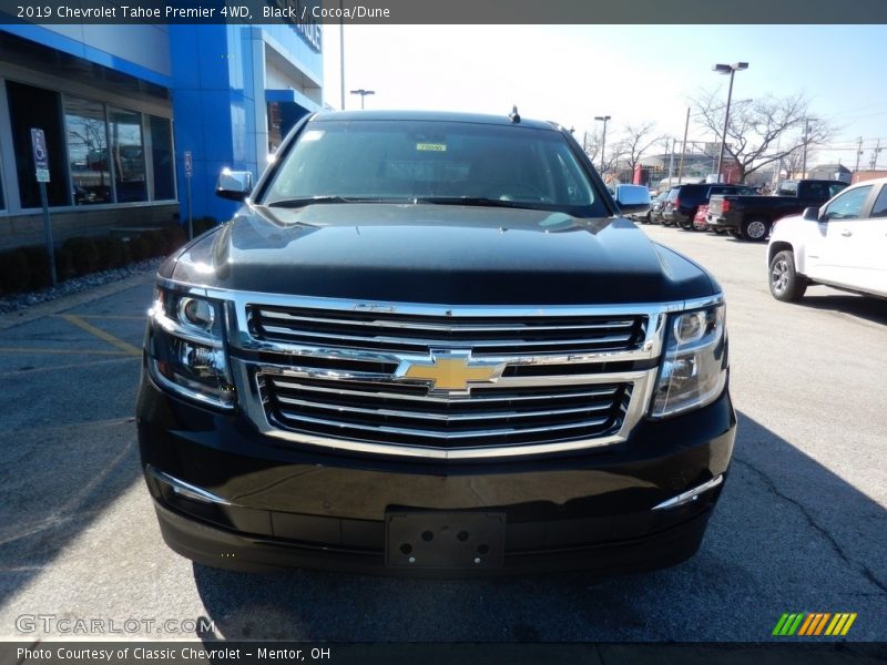 Black / Cocoa/Dune 2019 Chevrolet Tahoe Premier 4WD