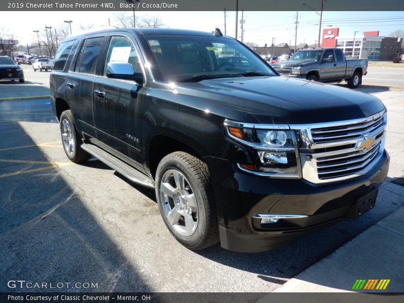 Black / Cocoa/Dune 2019 Chevrolet Tahoe Premier 4WD