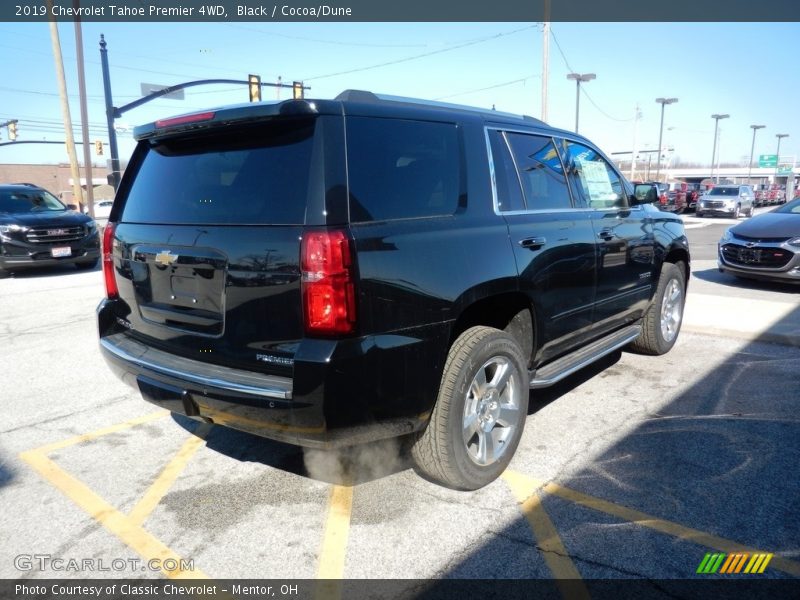 Black / Cocoa/Dune 2019 Chevrolet Tahoe Premier 4WD