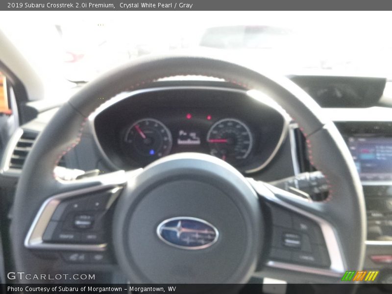 Crystal White Pearl / Gray 2019 Subaru Crosstrek 2.0i Premium