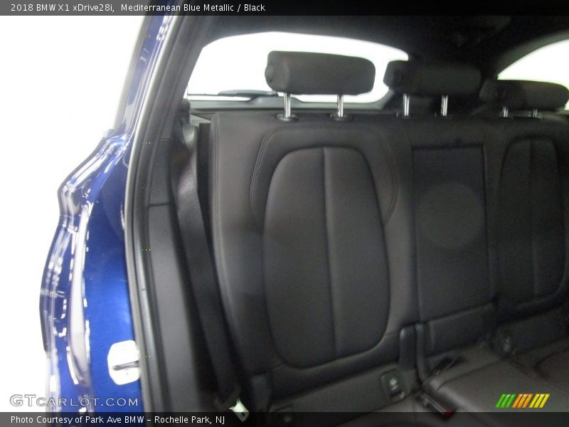Mediterranean Blue Metallic / Black 2018 BMW X1 xDrive28i