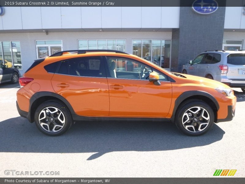 Sunshine Orange / Gray 2019 Subaru Crosstrek 2.0i Limited