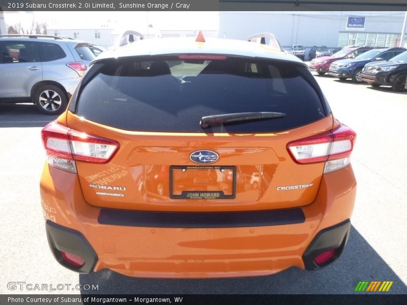 Sunshine Orange / Gray 2019 Subaru Crosstrek 2.0i Limited