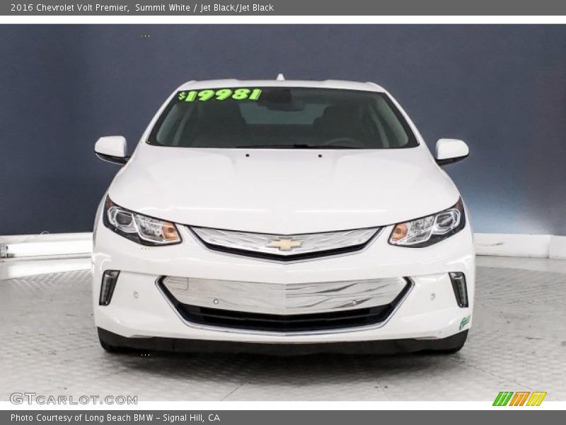 Summit White / Jet Black/Jet Black 2016 Chevrolet Volt Premier