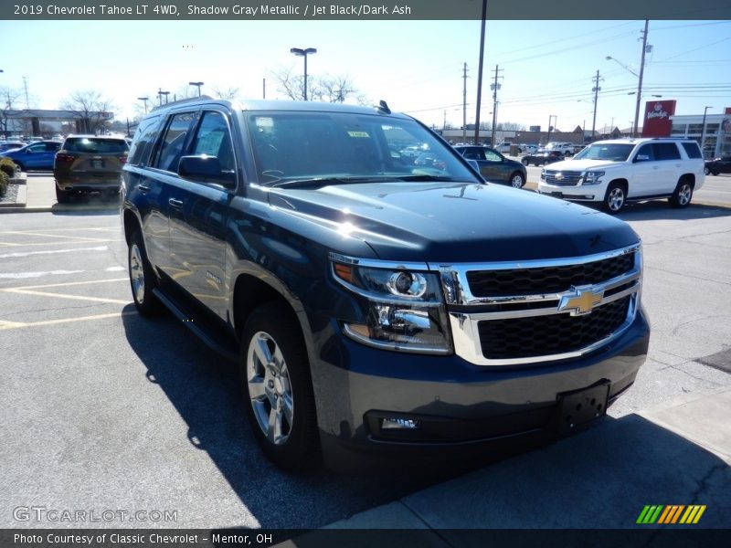 Shadow Gray Metallic / Jet Black/Dark Ash 2019 Chevrolet Tahoe LT 4WD