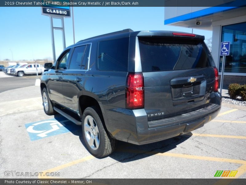 Shadow Gray Metallic / Jet Black/Dark Ash 2019 Chevrolet Tahoe LT 4WD