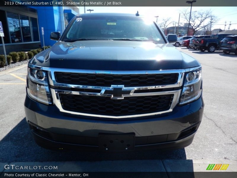 Shadow Gray Metallic / Jet Black 2019 Chevrolet Suburban LT 4WD