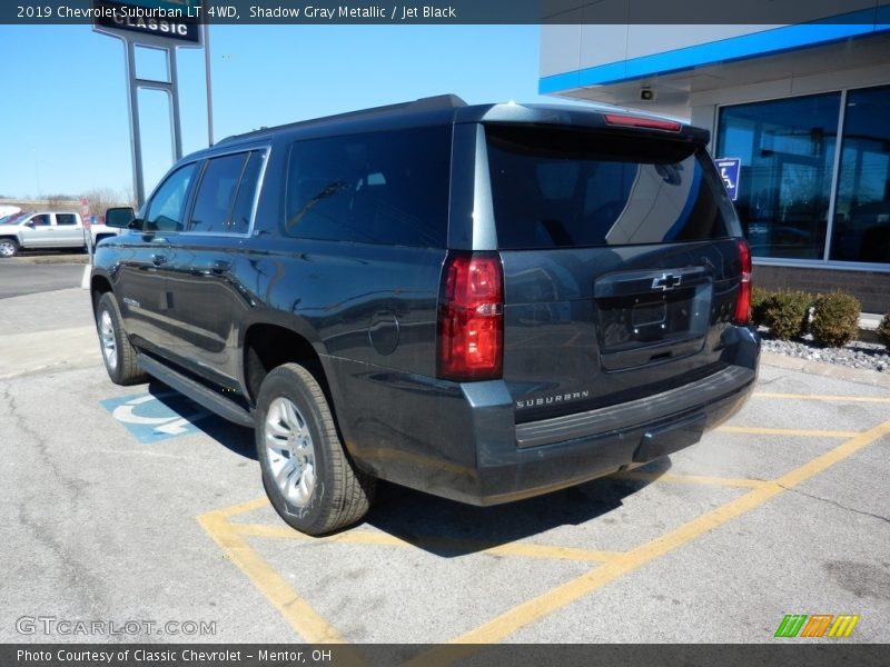 Shadow Gray Metallic / Jet Black 2019 Chevrolet Suburban LT 4WD