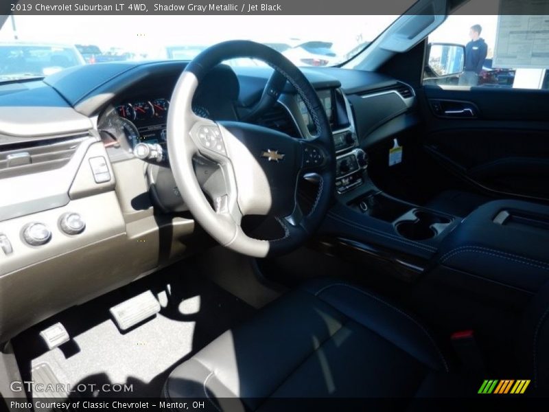 Shadow Gray Metallic / Jet Black 2019 Chevrolet Suburban LT 4WD