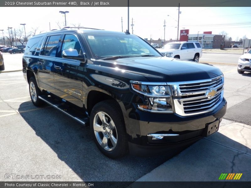 Black / Jet Black 2019 Chevrolet Suburban Premier 4WD