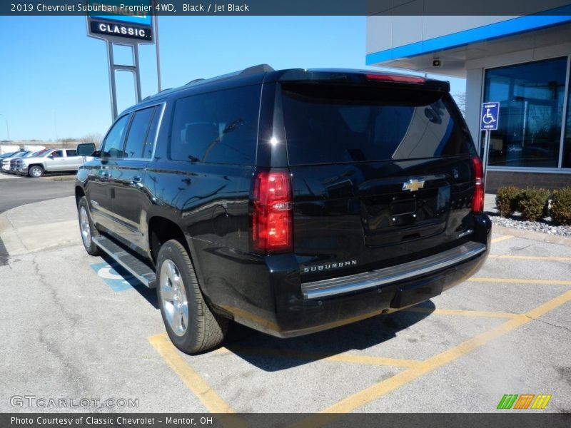 Black / Jet Black 2019 Chevrolet Suburban Premier 4WD